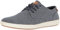 Steve Madden Herren Fenta Modischer Sneaker, Blauer Stoff, 45 EU (Herstellergröße: 11.5)