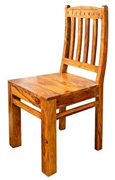 Oxford Stuhl #016 Lehne m. Muster Akazie Honig massiv