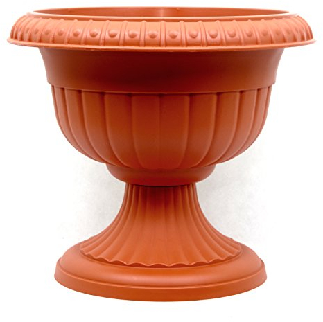 POKM Toolsmarket GmbH Jardinière Roma - Diamètre : 37 cm - Couleur terre cuite