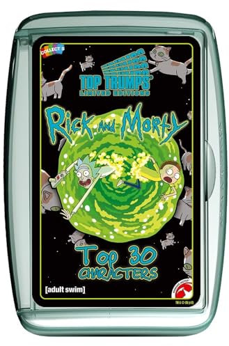 Top Trumps 31943 Specials Rick and Morty Kartenspiel, Mehrfarbig, für 3 Jahre bis 99 Jahre