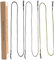 GERNEO® - DAS ORIGINAL - Premium Brillenband & Brillenkordel Unisex für Lesebrille & Sonnenbrille - schwarze Halter - schwarz/grün/grau - extra lang - 3er Pack