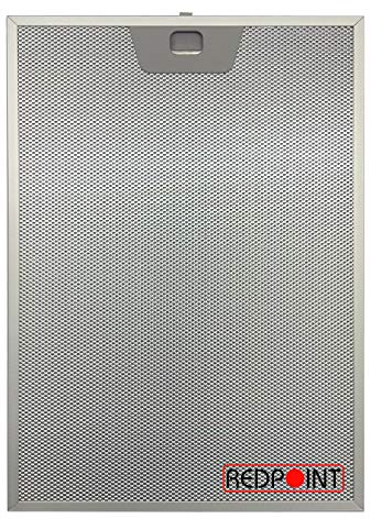 Aluminium-Fettfilter Austauschfilter Dunstabzugshaube 252 x 363,5 x 8 mm, anpassbar: Faber 1330017056/133.0017.056