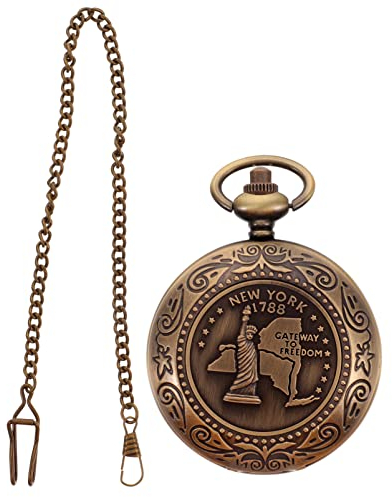 Hemobllo Taschenkompass Vintage Outdoor Kompass Taschenuhr Flip Kompass Navigationswerkzeuge mit Kette für Outdoor Camping Wandern Bergsteigen