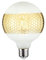 Paulmann 28770 LED Lampe G125 Globe 4,5W dimmbar Leuchtmittel Ringspiegel Gold effizientes Licht Glas Goldlicht 2600 K E27