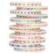 YUBBAEX Ruban washi pour scrapbooking, 5 mm de large pour bricolage, artisanat, décoration, emballage cadeau, scrapbooking (dégradé fin 12)