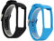 Huabao Uhrenarmband kompatibel mit Polar A360, verstellbares Silikon-Sportarmband, Ersatzband für Polar A360 Smart Watch (schwarz + blau)