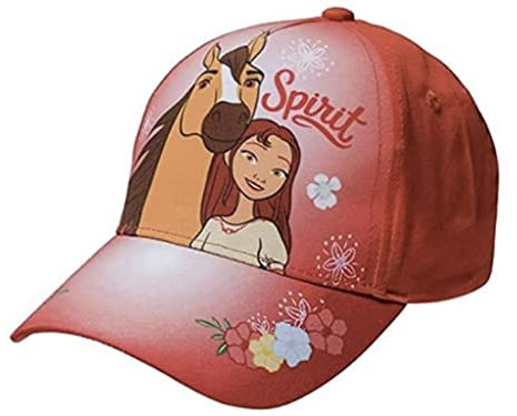 NEU DreamWorks Spirit Riding Free Basecap Cap (54, rot)