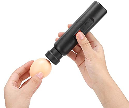 Atyhao Egg Candler Set, Bright Cold LED Light Tester Egg Candler Lamp Monitoring Eggs Development EU Plug 100-240V