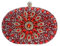 CORIOS Borsetta da Sera Donna Strass Clutch Cerimonia Borsa a Spalla Pochette Piccolo con Catena Elegante Borsa a Tracolla Borse Messenger per Cocktail Festa Cerimonia Ballo Rosso