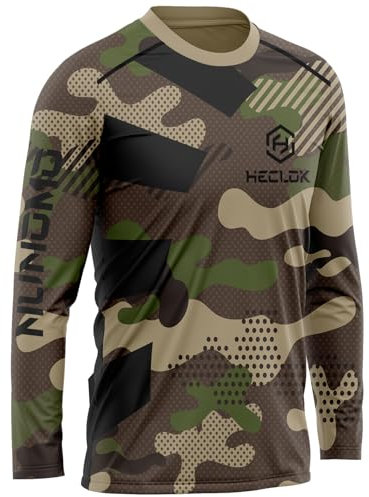 Motocross Jersey Shirt Enduro Offroad Motorcycle Quad Cross Adult. EnduroMX | Atmungsaktives Material.Passform für maximale Bewegungsfreiheit (TYP-15,L)