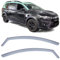 Windabweiser Regenabweiser Windschutz Schwarz Smoke für Dacia Jogger ab 22