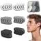 TREABEAR 6Pcs Silikon Jawline Trainer, Kiefer Trainer, Trainer Jawline, Jaw Trainer, Kiefertrainer für Männer Und Frauen, Gesichtstrainer, Doppelkinn Entferner Kreieren Sie Eine Perfekte Kieferpartie