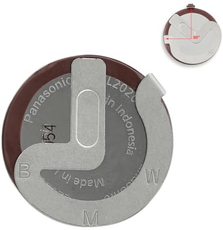 VL2020 Batterie Für BMW Batterie VL2020 Für BMW X3 X5 X7 Z4 E60 E81 E91 E92 X5 Z4 E39 E46 E52 E90 E96 Autoschlüsselanhänger Wiederaufladbare Batterie