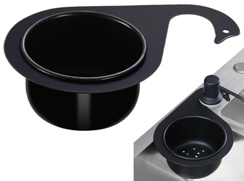 Swan Sink Strainer Basket, Stainless Steel Swan Sink Strainer Basket, Newest Black &White Sink Corner Strainer, Faucet Hanging Filter Basket For Kitchen Waste Strainer