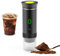 Irishom Máquina de café portátil 3 en 1 para el hogar y el coche, máquina de café eléctrica sin cable, funciona con cápsula y café de tierra, 15 bares, mini cafetera fría y caliente con taza de 150 ml