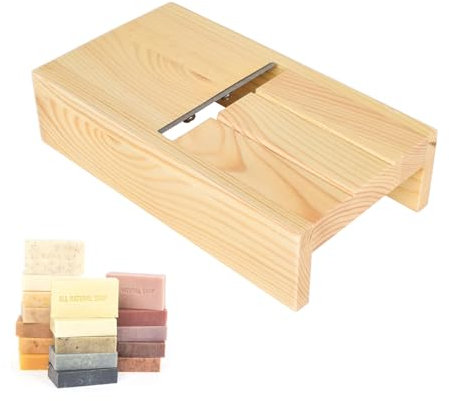 Soap Cutter Drawer Box, Soap Cutter Made of Wood, Soap Cutter, Wooden Soap Beveler Planer, Wooden Soap Soap Candle Mould, for Handmade Soaps and Candle Trimming, DIY Craft Soap Making