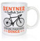 Rentner | Zeit für wichtige Dinge | Fahrrad - Tasse Weiss - Kaffeetasse/Geschenk/Familie