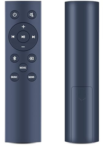 TCNOUMT Nouvelle télécommande de barre de son compatible avec TCL Home Theater Barre de son Alto 3 TS3100 TS3100-NA Alto 7 TS7010 TS7000 Alto 6 6+ TS6100