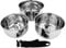 set de 3 casseroles en inox haute qualité- induction & four,poignee Amovible,Cuisson Saine - Diamètres et capacités : 16/18 /20 cm