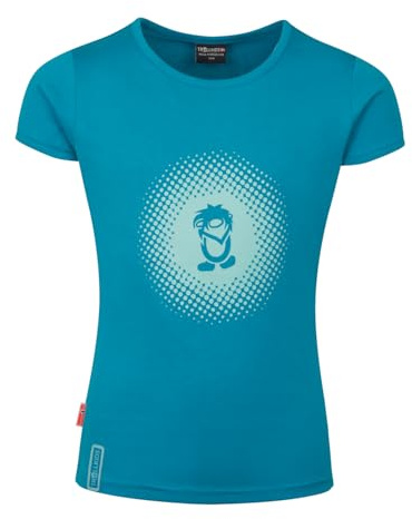 Trollkids Girls Logo T 152, Harbor Blue