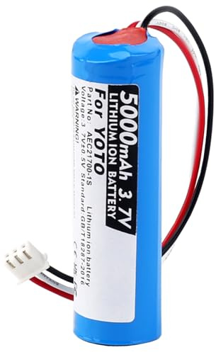 CHUNCAIL Batteria per Yoto Player, 3rd generazione per bambini, altoparlante Bluetooth, batteria di ricambio (3,7 V, 5000 mAh)