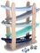 Kindsgut Rampe de Course, Jouet en Bois avec 4 Voitures, Couleurs discrètes, Emil