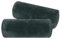 npluseins 2er Pack Kissenhüllen aus Coral-Kuschel-Fleece (2 Stück) 1257.1667, ca. 40 x 15 cm, anthrazit
