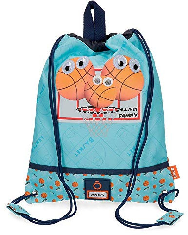 Enso Basket Family Lunchsack Blau 27x34 cms Polyester