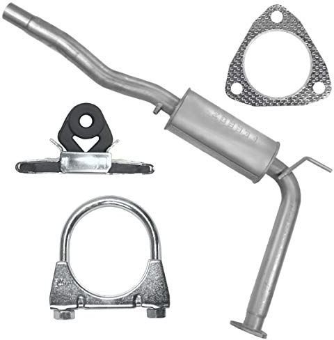 Adamot Mitteltopf Auspuff Mittelschalldämpfer für VW Transporter T4 IV SWB, LWB 2.0i 2.5i