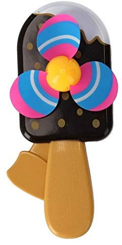 Rammento Manual Hand Fan Ice Lolly Delicious Looking Toy Fan Portable Fan Works Well