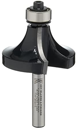 R12 Key Blades 1/4 Rounding Over Router Cutter 12.7MM Radius - R12 Radius Cutter for Bosch, Festool, Dewalt, Makita, Milwaukee and Many More Palm Router Cordless Corded Trend