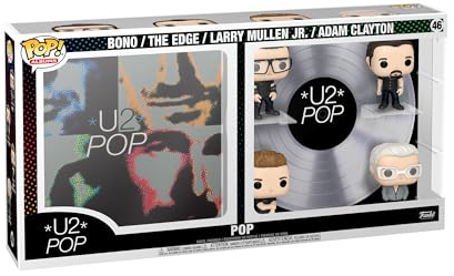 Funko Pop! Albums Deluxe: U2 - Pop! - Figura in Vinile da Collezione - Idea Regalo - Merchandising Ufficiale - Giocattoli per Bambini e Adulti - Music Fans - Figura da Collezione e da Esposizione