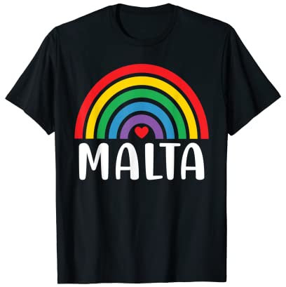 Malta per le donne Viaggi Amo Malta Maglietta