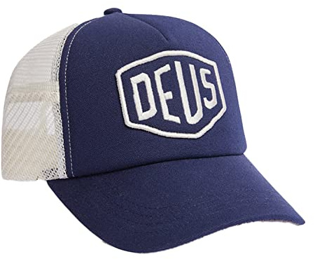 Deus Thinker Trucker Cap - Blue