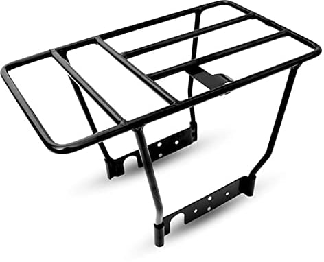 ERYUE Scooter-Gepäckträger, Elektroroller-Gepäckträger aus massivem Stahl, Ersatz für Xiaomi M365/1S/Pro, Schwarz