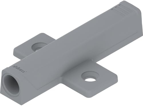 Blum Adapterplatte TIP ON Kreuz platingrau