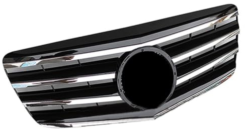 Kühlergrill Front Grill Für Merced&es für Benz E Klasse W211 E320 E350 E500 2007 2008 2009 Chrom Schwarz ABS Auto Oberer Grill Frontgrill