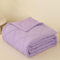DOTBUY-SHOP Bettüberwurf Steppdecke Drucken Tagesdecke Leichte Tagesdecken mit Präge Wohndecke aus Gesteppt Bettdecke Bettbezug für Einzelbett Doppelbett (Helles Violett,150x200cm)
