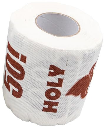 CENPEK 2 Pcs Printed Toilet Paper, Birthday Novelty Toilet Paper Rolls Gag Gifts, Happy 50th Birthday Funny Toilet Paper for Your Family, Friends and Colleagues Gifts