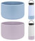 HEYSKAY 2pcs Protective Flask Silicone Boot for 12-24oz Hydro Flask Water Bottle Accessories,and Compatible With Owala,Yeti,Iron Flask More Brands Stainless Steel Bottles with 2.85inch Bottom Diameter