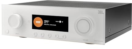 JBL MA7100HP 7.2 Channel (125 Watt x 7) 8K High Performance AV Receiver (White)