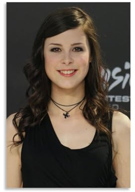 Lena Meyer-Landrut.2Sänger-Musikposter, Albumcover-Poster, dekorative Gemälde, Leinwand, Wandposter und Kunstdrucke, moderne Heimdekoration, Poster, 30 x 45 cm, ungerahmter Stil