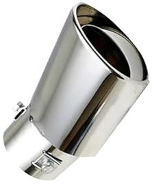 TZIUSFAC Auspuffendrohr Rund Aus Edelstahl Für Für Octavia 2004 2000(Bend)