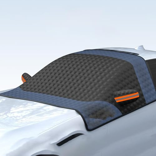 JDUYHS Frontscheibenabdeckung Winter für VW Touran 2016 2017 2018 2019 2020 2021 2022 2023, Windschutzscheibe Abdeckung Faltbare, Magnetische Scheibenabdeckung, für Gegen,Schnee,EIS,Frost,Staub