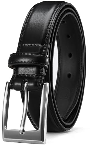 CHAOREN 30mm Ledergürtel Herren, Herren Gürtel Leder für Business Anzug | Anzuggürtel für Formelle Anlässe, Robuste Schnalle, Hochwertiges Leder, Geschenkbox, Klassischer Stil, Alltag & Freizeit