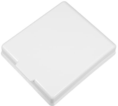 TOPBATHY Switch Waterproof Box Waterproof Push Button Switch Cover Rainproof Cover for Doorbell Switch Waterproof Cover Ring Doorbell Cover Weatherproof Doorbell Button Cover Plastic White