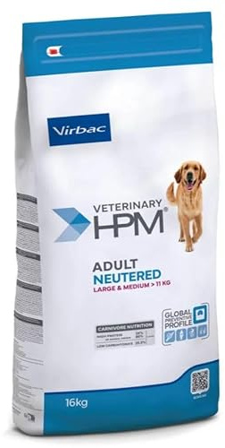 Veterinary HPM Adult NEUTERED Dog Large & Medium 16 kg