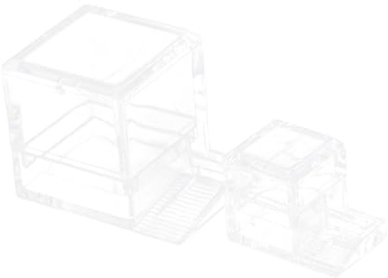 GANAZONO 2 Stück Tragbarer Ameisen Wasser Futternapf Aus Acryl Transparente Wasseraufbewahrungsschalen Für Ameisenhaltung Beobachtung Und Fütterung Geeignet Für Ameisenfreunde Und Ökologie Fans