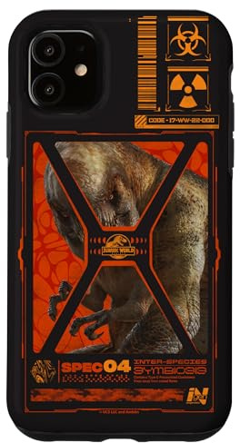 Jurassic World Rebirth Distortus Rex Containment Case for iPhone 11
