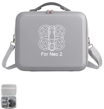 Lokyoyo Tragetasche für DJI Neo 2 Motion Fly More Combo, tragbare Reisetasche mit Schultergurt für Goggles N3, RC Motion 3, Ladestation und anderes Drohnenzubehör